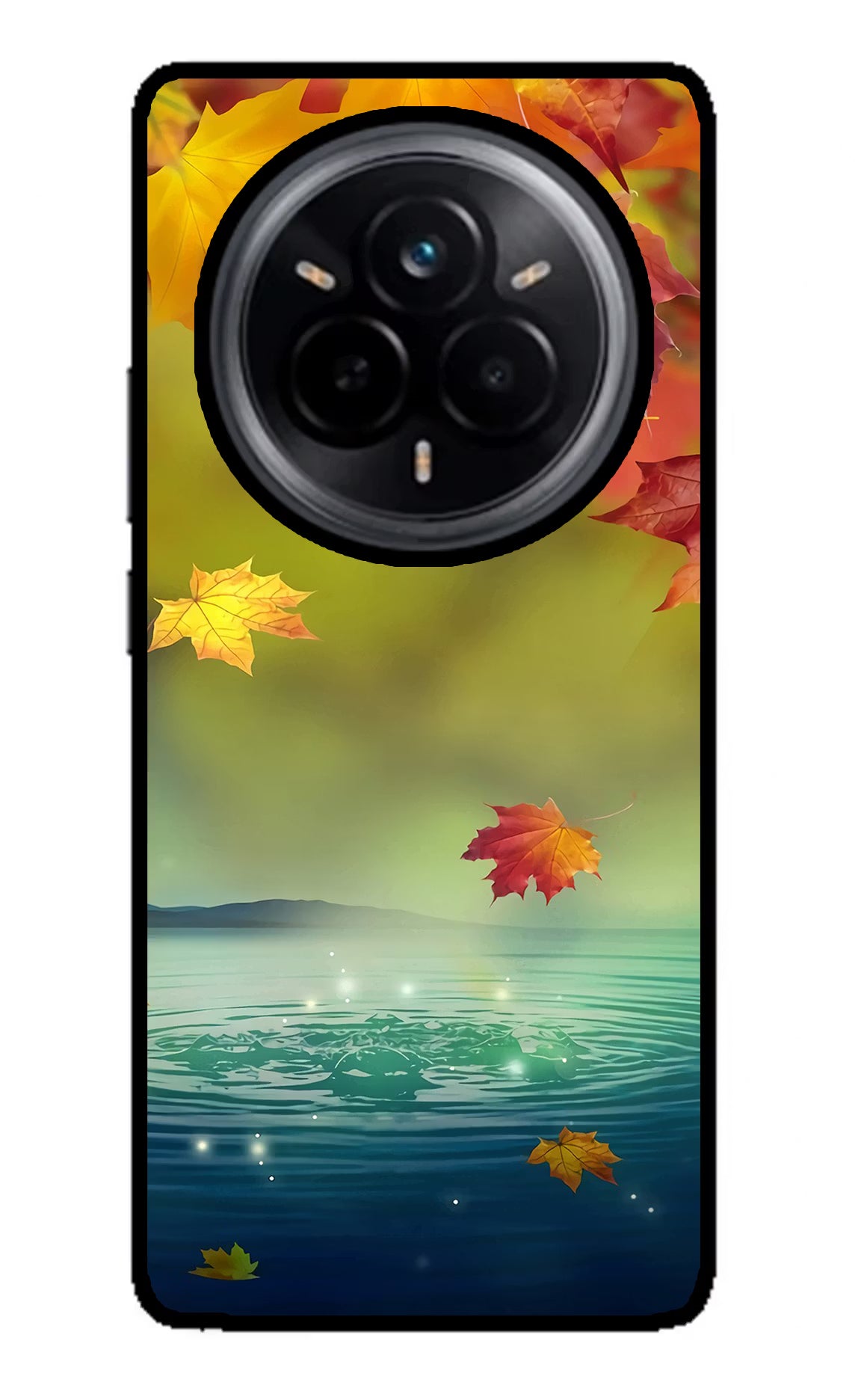 Flowers Realme 14 Pro 5G Glass Case Back Cover by Casekaro