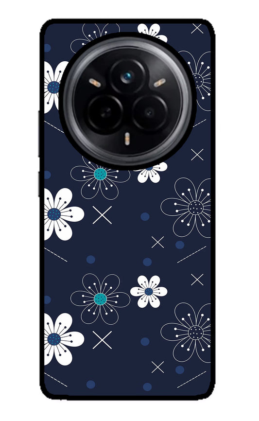 Flowers Realme 14 Pro 5G Glass Case