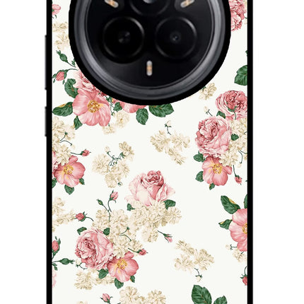 Flowers Realme 14 Pro 5G Glass Case