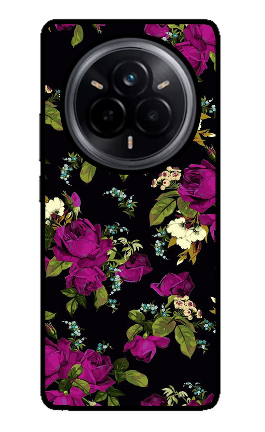 Flowers Realme 14 Pro 5G Glass Case