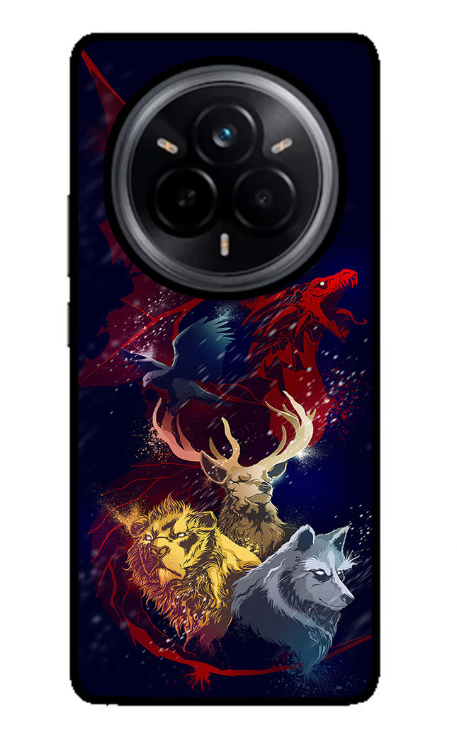 Game Of Thrones Realme 14 Pro 5G Glass Case Back Cover by Casekaro