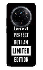I Am Not Perfect But I Am Limited Edition Realme 14 Pro 5G Glass Case