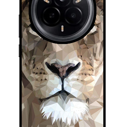 Lion Art Realme 14 Pro 5G Glass Case