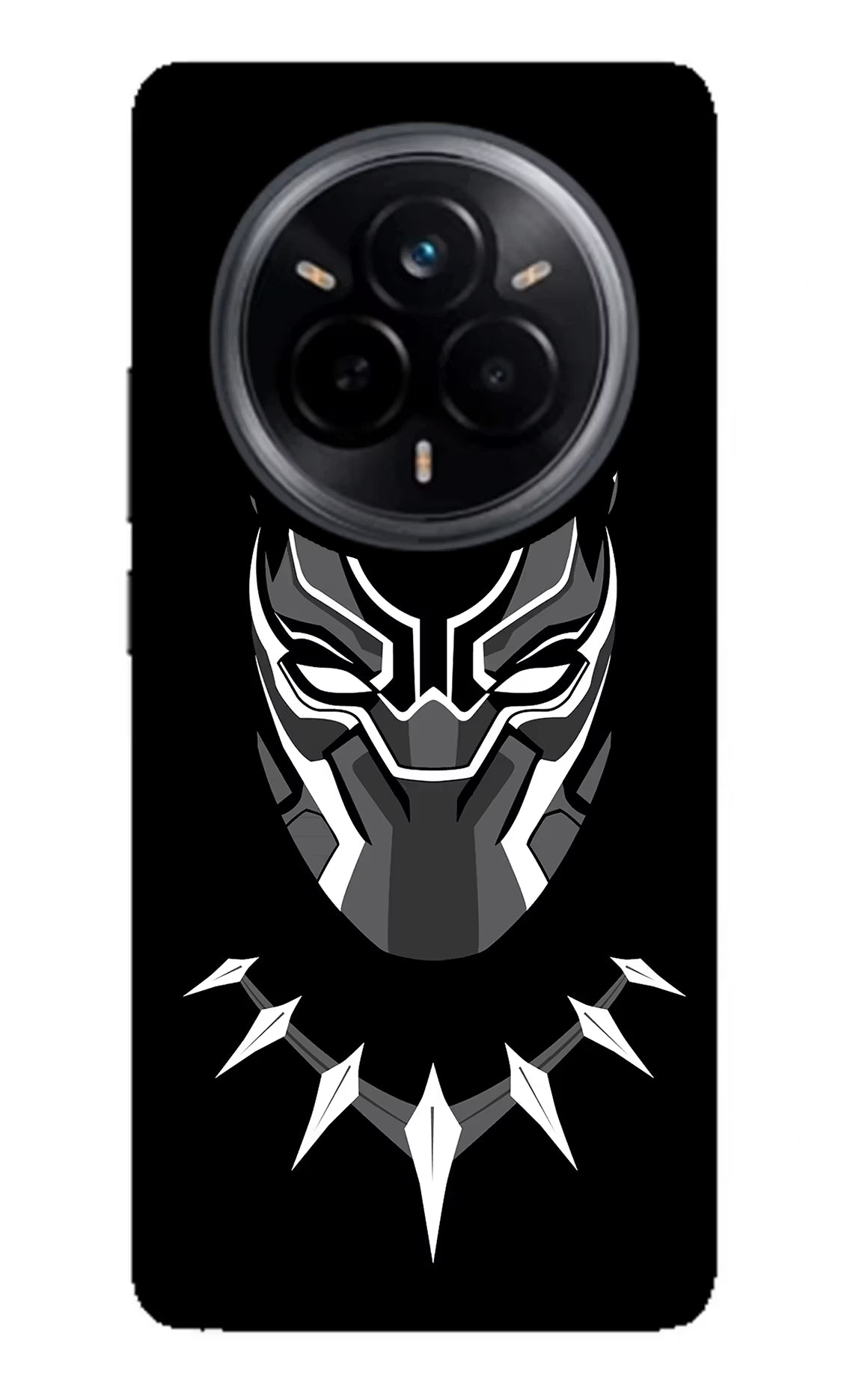 Black Panther Realme 14 Pro 5G Glass Case Back Cover by Casekaro