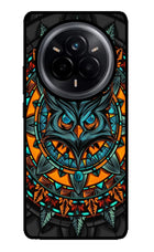 Angry Owl Art Realme 14 Pro 5G Glass Case