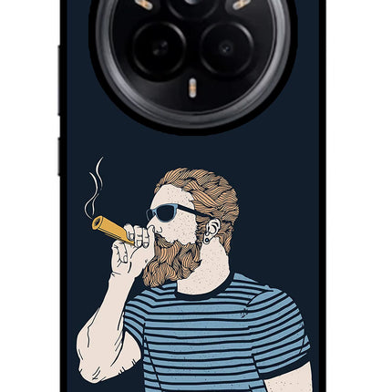 Smoking Realme 14 Pro 5G Glass Case