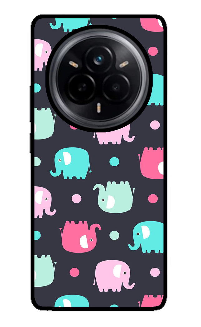 Elephants Realme 14 Pro 5G Glass Case