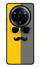 Sunglasses with Mustache Realme 14 Pro 5G Glass Case