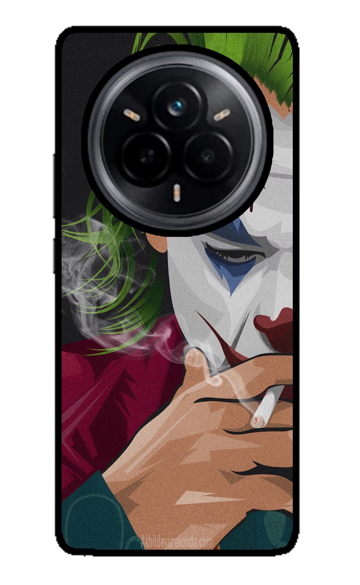 Joker Smoking Realme 14 Pro 5G Glass Case Back Cover by Casekaro