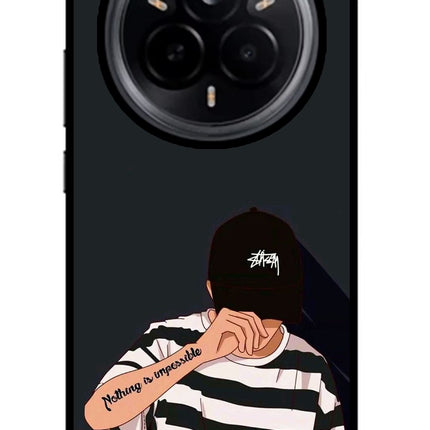 Aesthetic Boy Realme 14 Pro 5G Glass Case