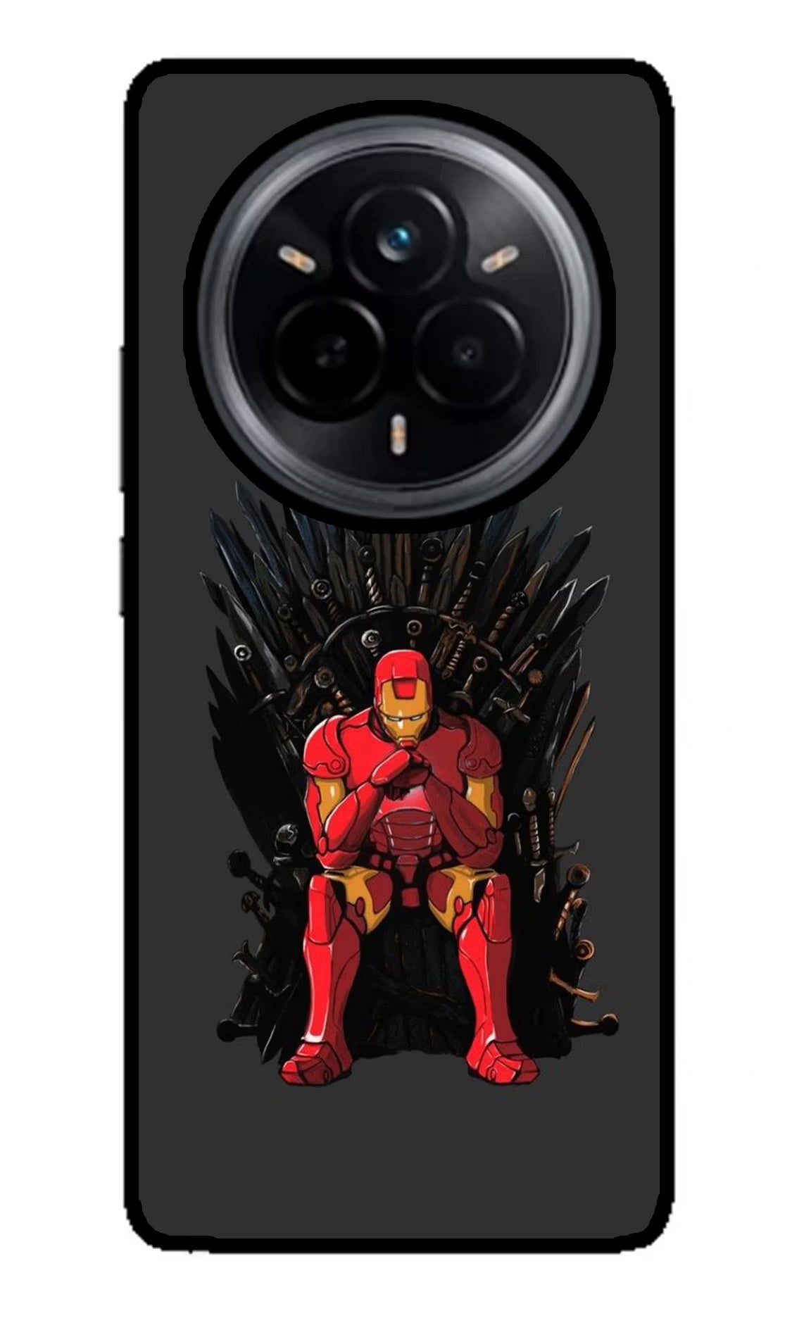 Ironman Throne Realme 14 Pro 5G Glass Case