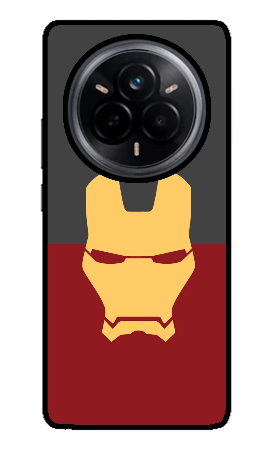 Ironman Realme 14 Pro 5G Glass Case Back Cover by Casekaro