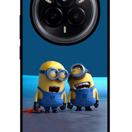 Minion Laughing Realme 14 Pro 5G Glass Case