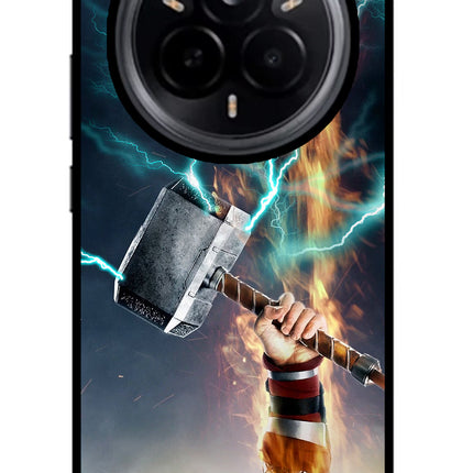 Thor Hammer Mjolnir Realme 14 Pro 5G Glass Case