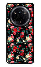Rose Pattern Realme 14 Pro 5G Glass Case