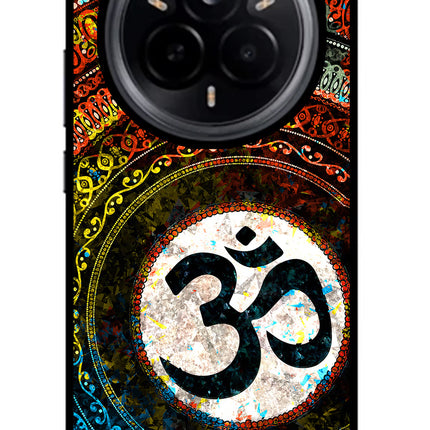 Om Cultural Realme 14 Pro 5G Glass Case