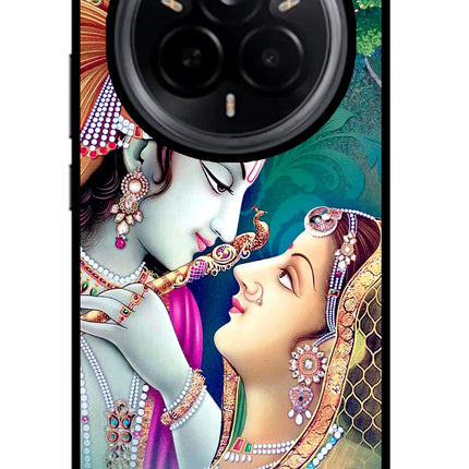 Lord Radha Krishna Realme 14 Pro 5G Glass Case
