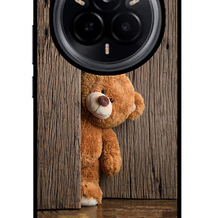 Teddy Wooden Realme 14 Pro 5G Glass Case