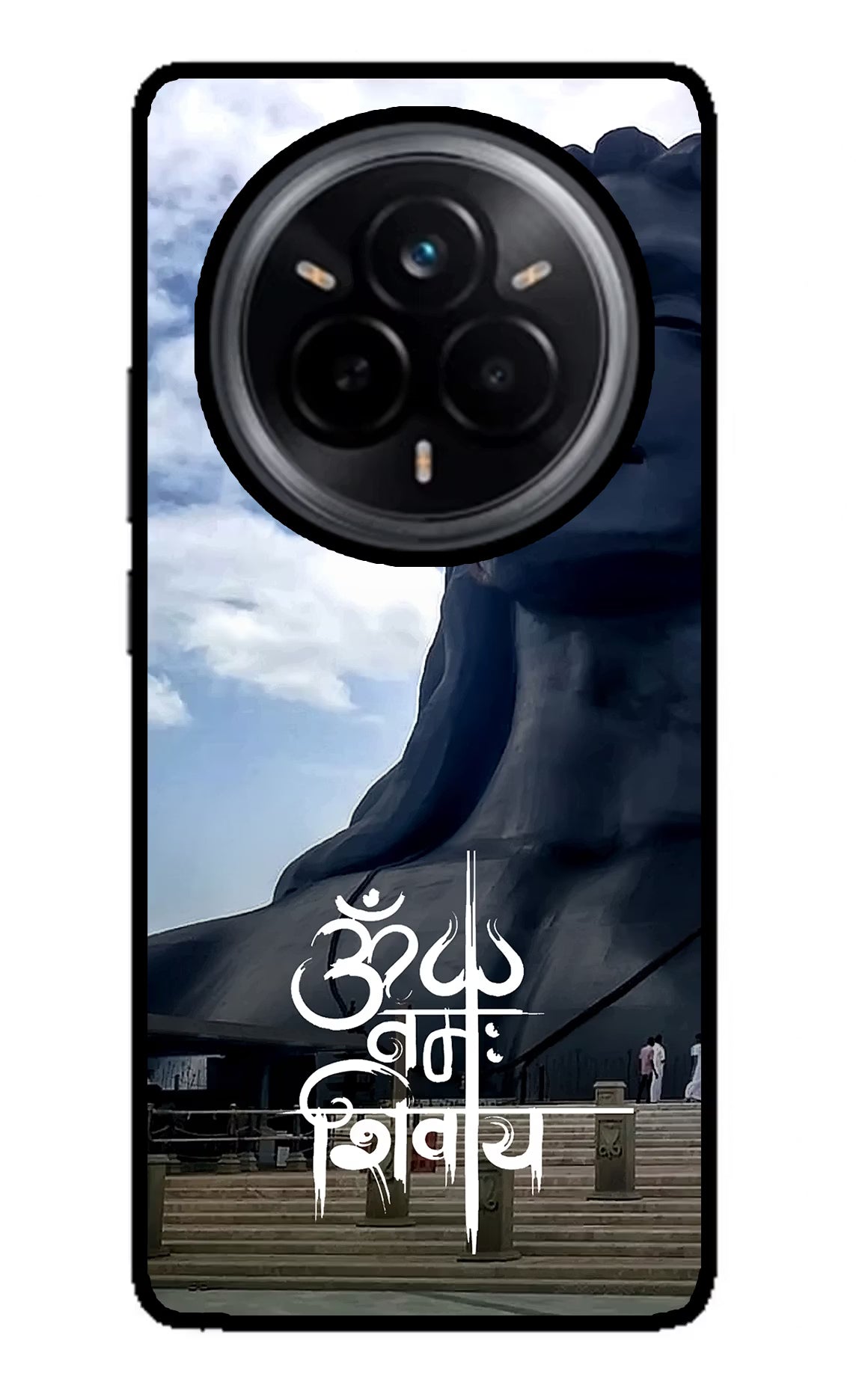 Om Namah Shivay Realme 14 Pro 5G Glass Case Back Cover by Casekaro