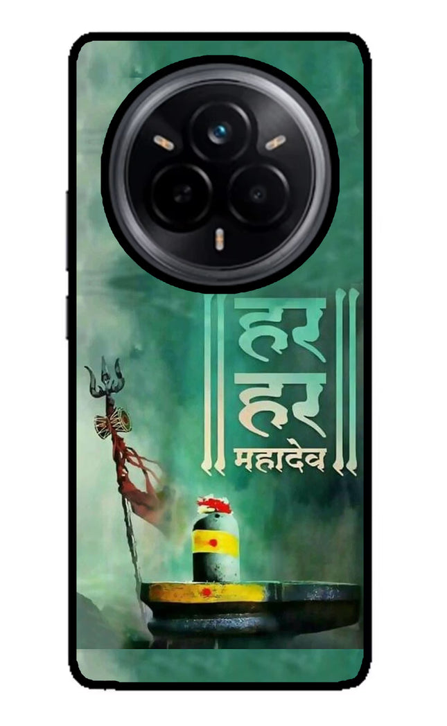 Har Har Mahadev Shivling Realme 14 Pro 5G Glass Case