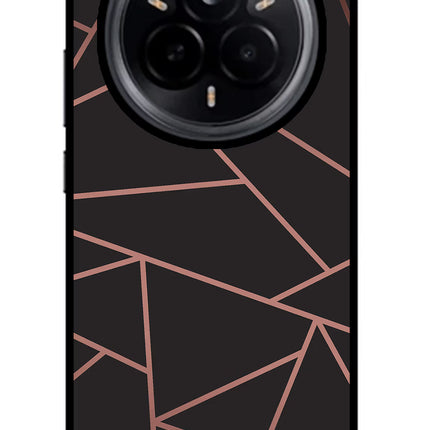 Geometric Pattern Realme 14 Pro 5G Glass Case