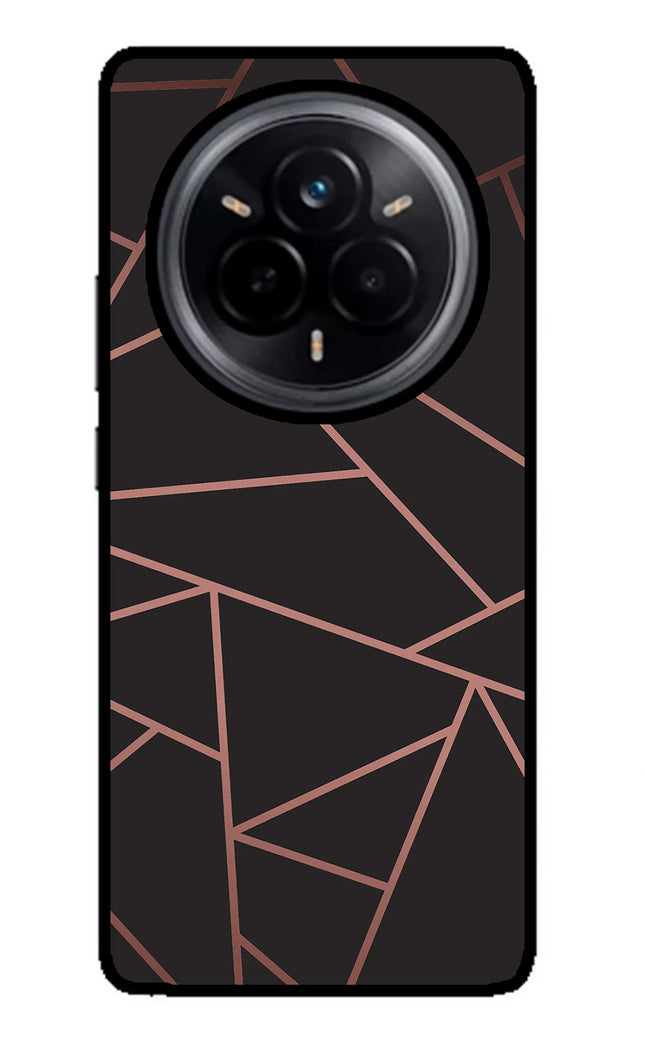 Geometric Pattern Realme 14 Pro 5G Glass Case