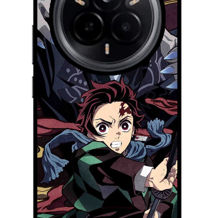 Demon Slayer Realme 14 Pro 5G Glass Case