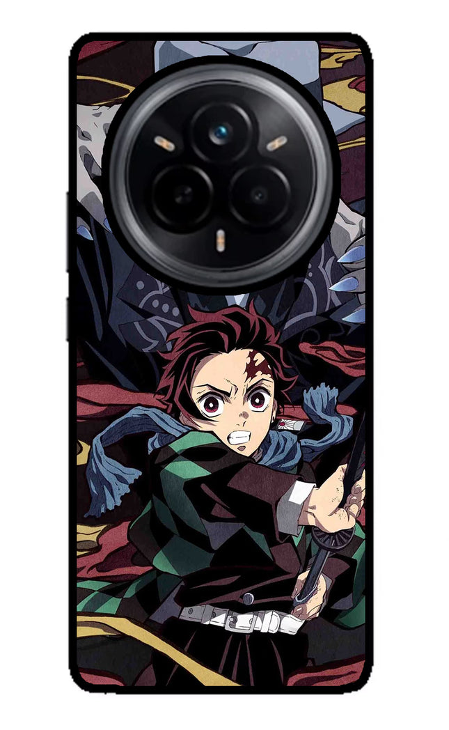 Demon Slayer Realme 14 Pro 5G Glass Case Back Cover by Casekaro