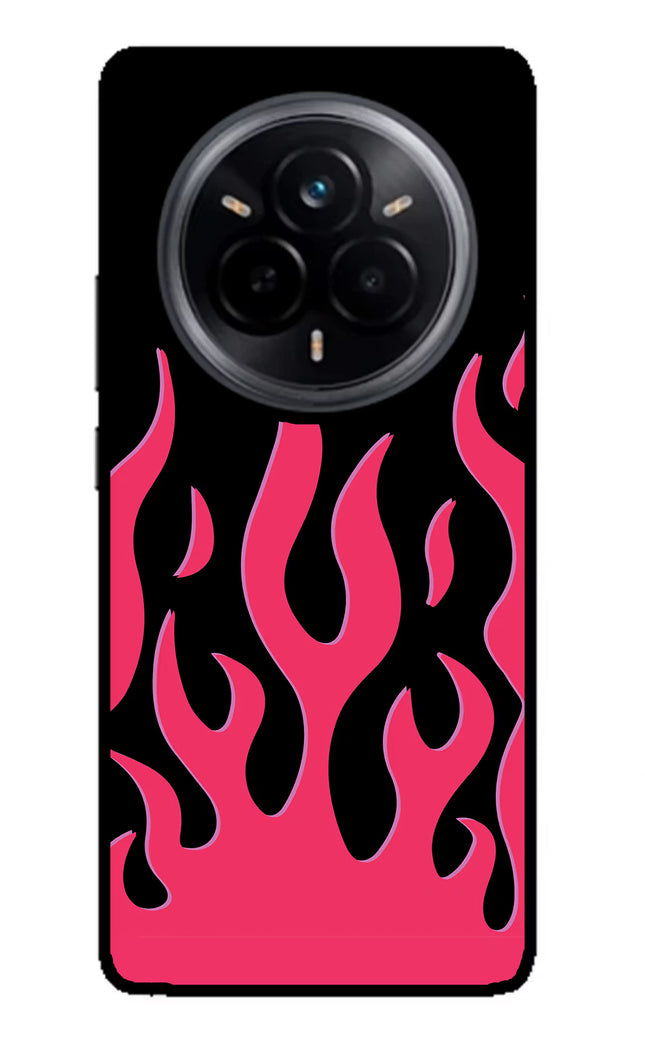 Fire Flames Realme 14 Pro 5G Glass Case