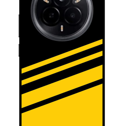 Yellow Shades Realme 14 Pro 5G Glass Case