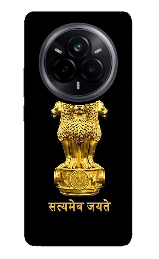 Satyamev Jayate Golden Realme 14 Pro 5G Glass Case