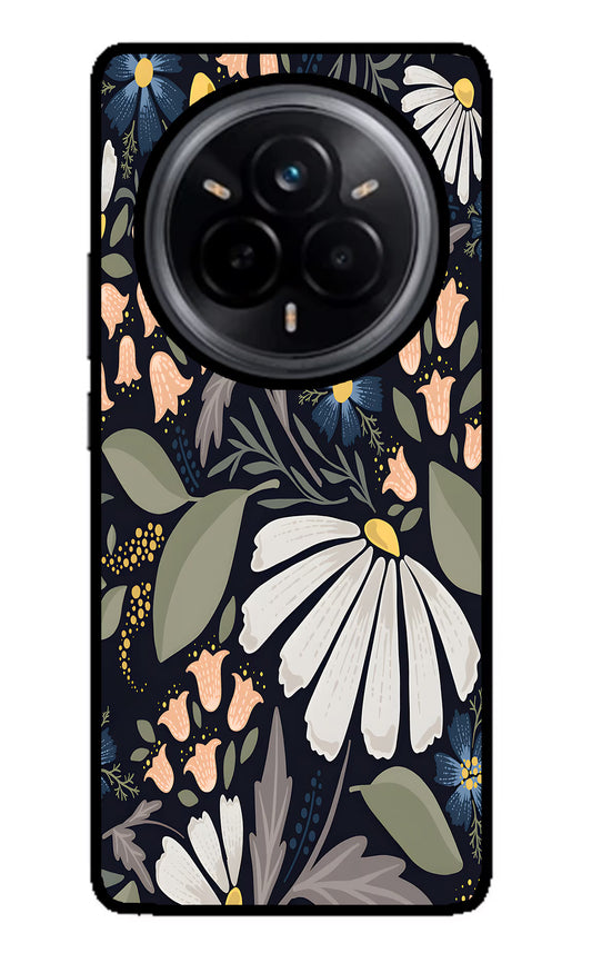 Flowers Art Realme 14 Pro 5G Glass Case