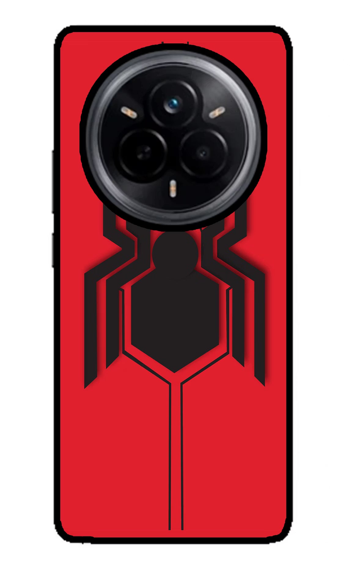 Spider Realme 14 Pro 5G Glass Case Back Cover by Casekaro