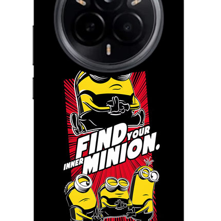 Find your inner Minion Realme 14 Pro 5G Glass Case
