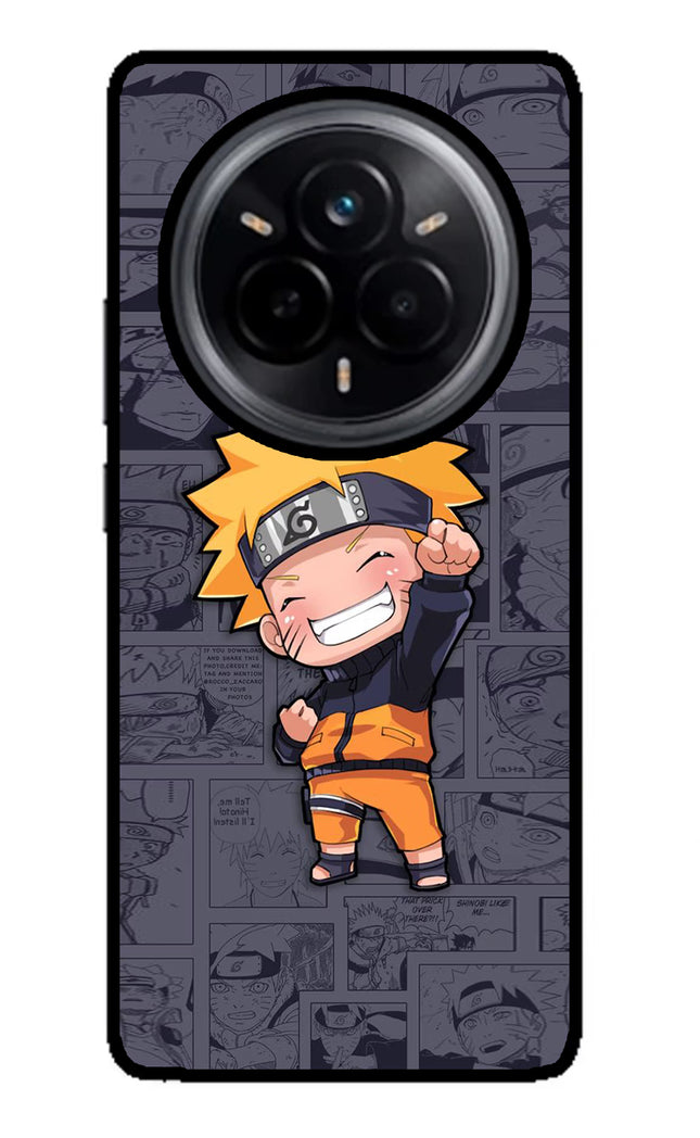 Chota Naruto Realme 14 Pro 5G Glass Case Back Cover by Casekaro