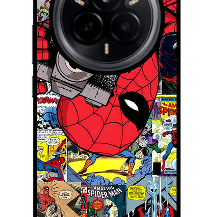 Spider Man Realme 14 Pro 5G Glass Case