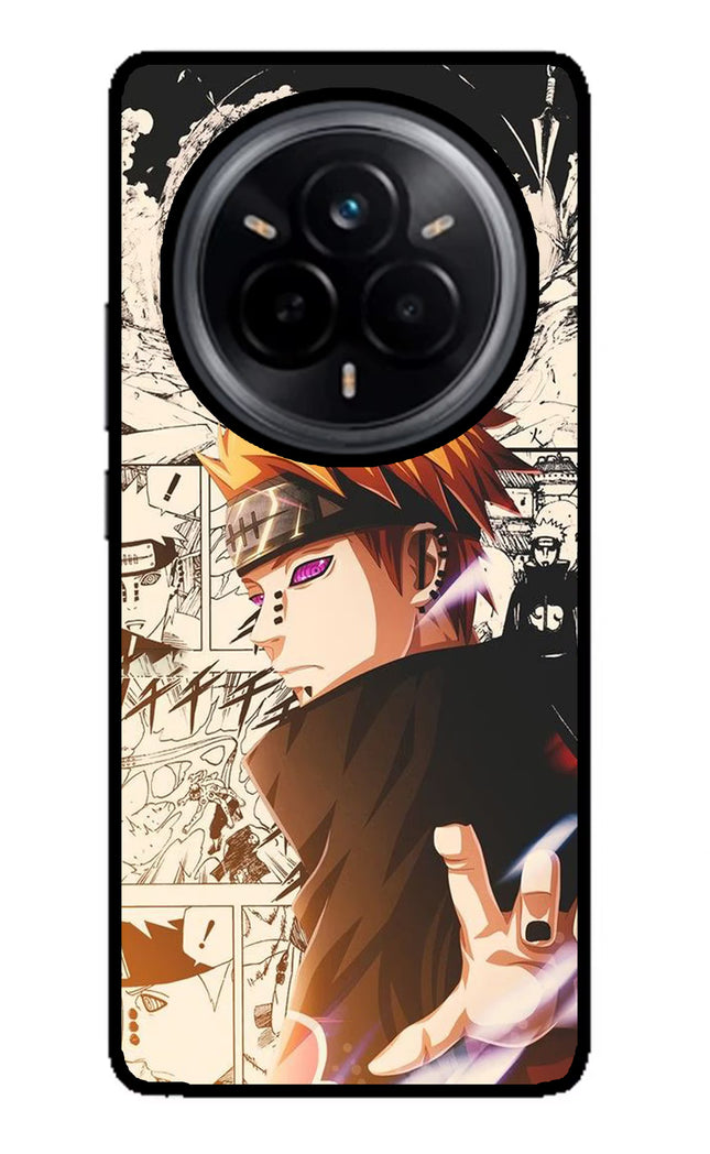 Pain Anime Realme 14 Pro 5G Glass Case Back Cover by Casekaro