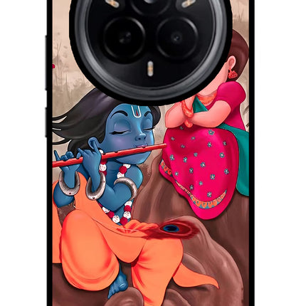 Radhe Krishna Realme 14 Pro 5G Glass Case