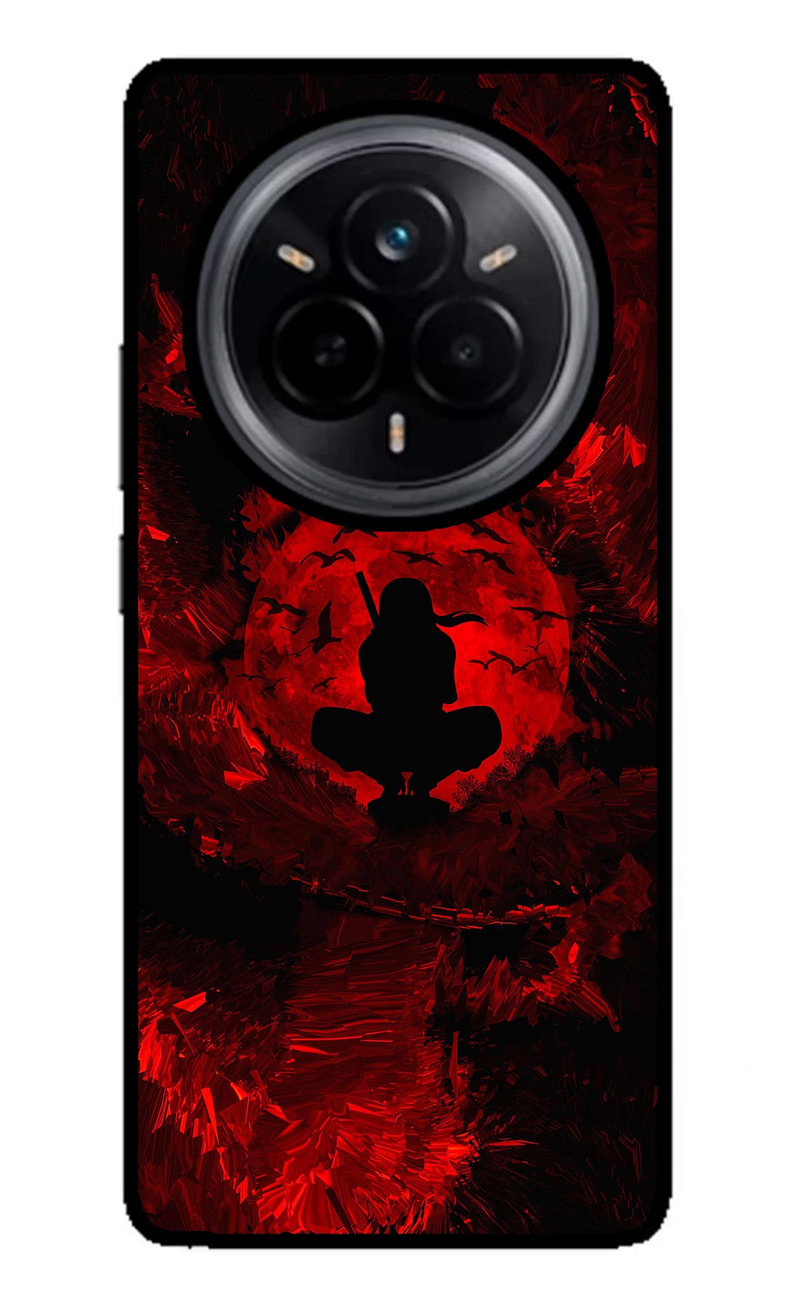 Itachi Uchiha Realme 14 Pro 5G Glass Case Back Cover by Casekaro