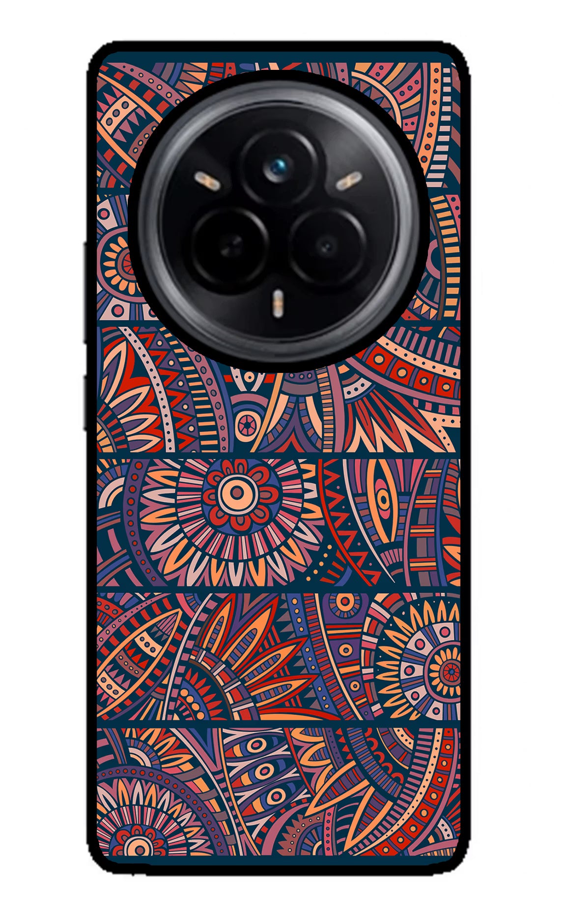 African Culture Design Realme 14 Pro 5G Glass Case Back Cover by Casekaro