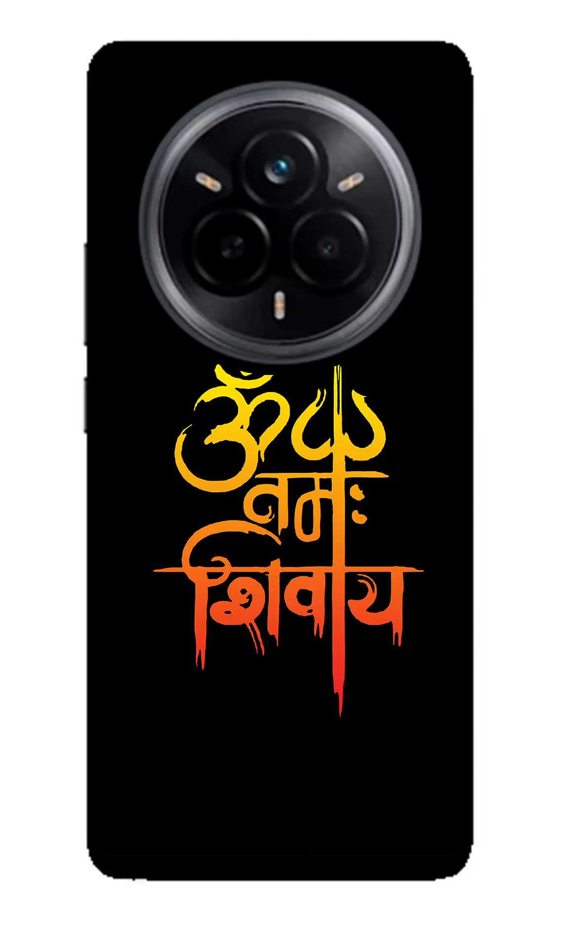 Om Namah Shivay Realme 14 Pro 5G Glass Case Back Cover by Casekaro