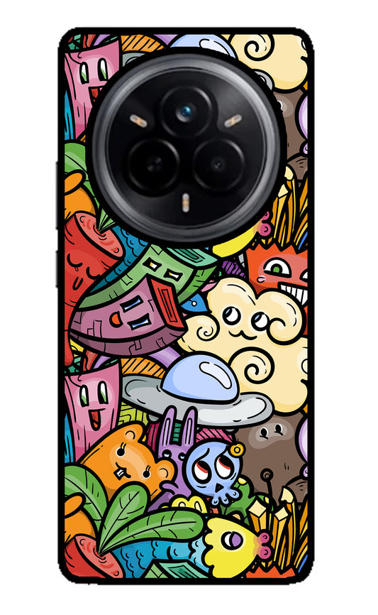 Veggie Doodle Realme 14 Pro 5G Glass Case