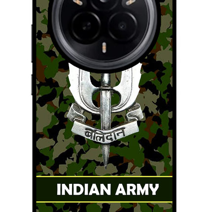 Balidan Indian Logo Realme 14 Pro 5G Glass Case