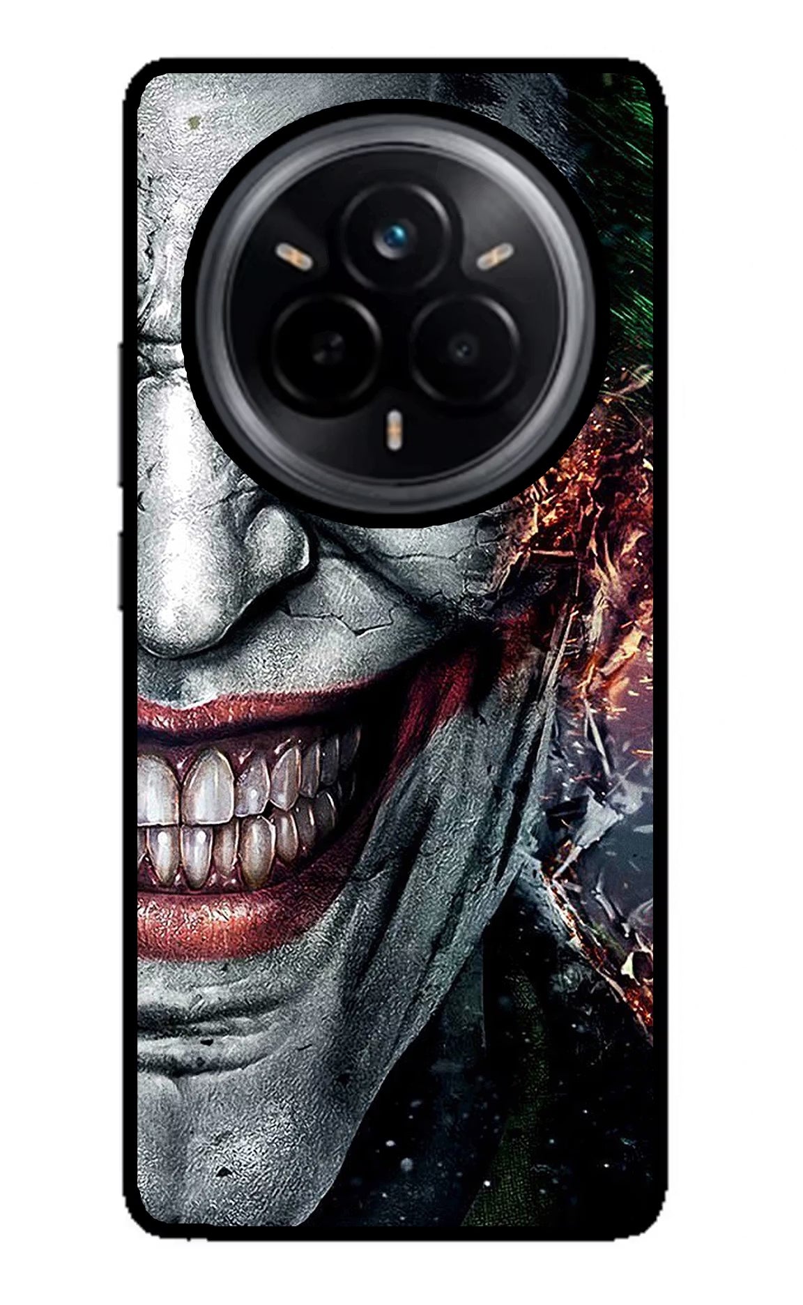 Joker Cam Realme 14 Pro 5G Glass Case Back Cover by Casekaro