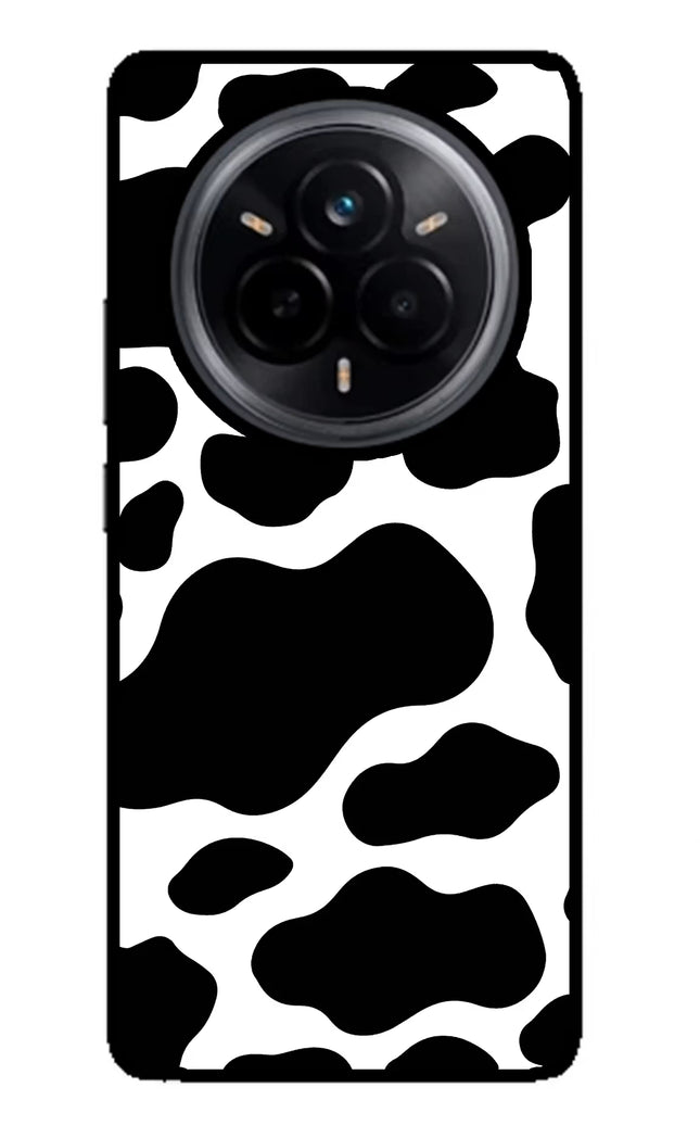 Cow Spots Realme 14 Pro 5G Glass Case Back Cover by Casekaro