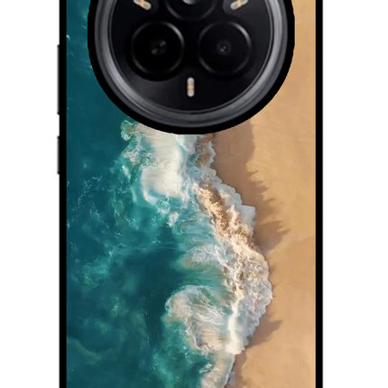 Ocean Beach Realme 14 Pro 5G Glass Case