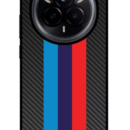 BMW Stripes Pattern Realme 14 Pro 5G Glass Case