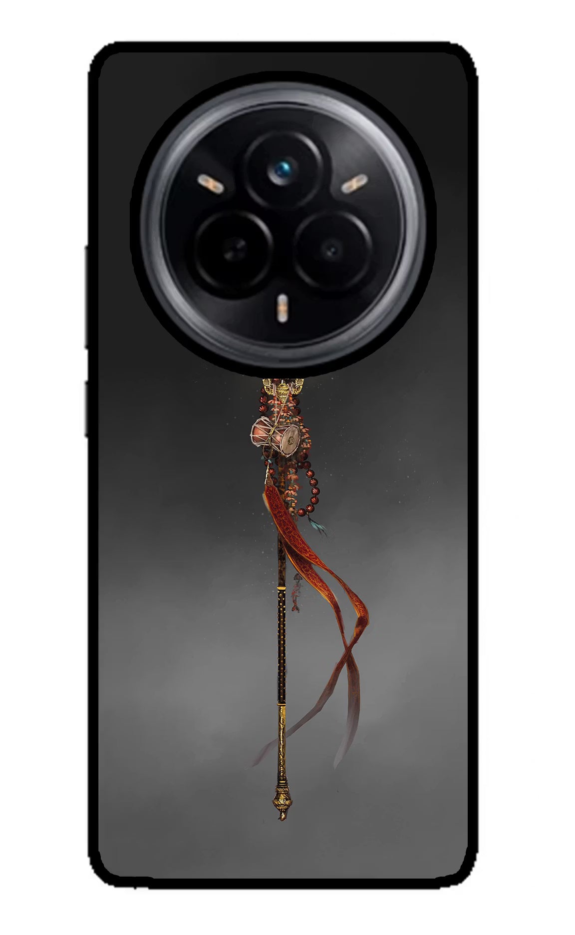 Shiv Trishul Realme 14 Pro 5G Glass Case Back Cover by Casekaro