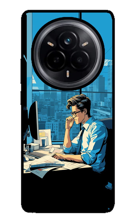 Focused Hustler (AI Generated) Realme 14 Pro 5G Glass Case