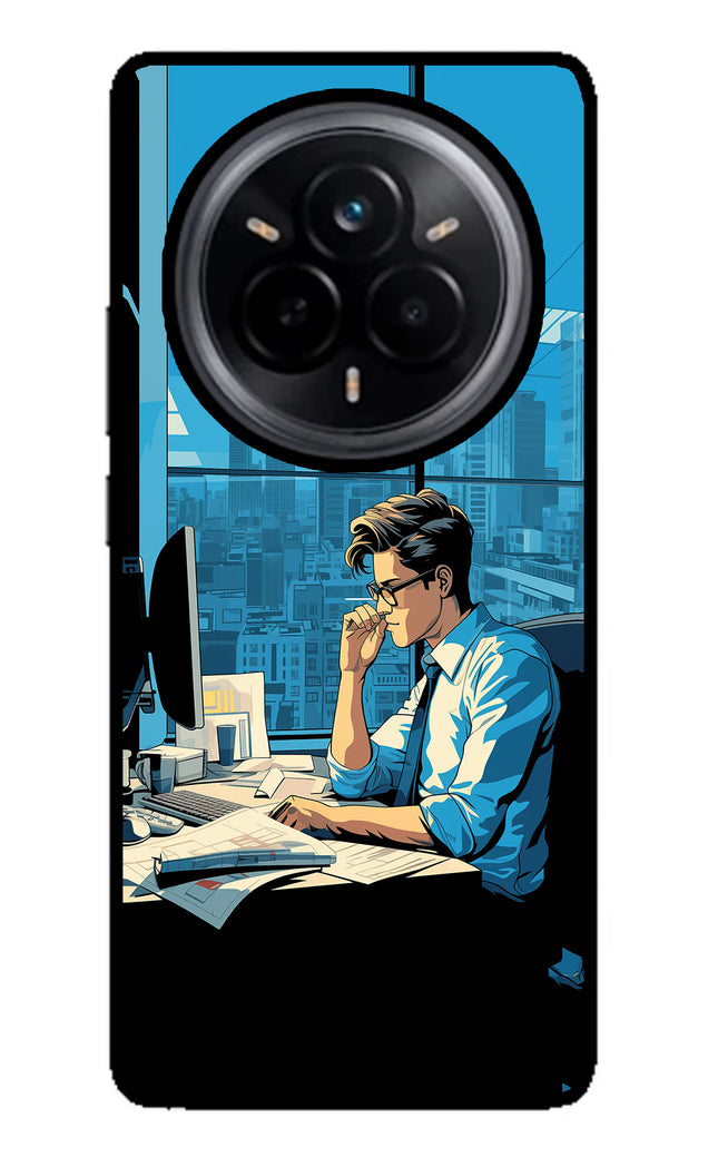 Focused Hustler (AI Generated) Realme 14 Pro 5G Glass Case